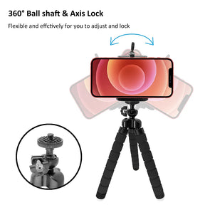 Mobile Cell Phone Holder Flexible Octopus Tripod Stand Sponge Lazy Deformation Remote Controller Bluetooth Photo Accessories