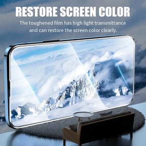 2Pcs 9H HD Phone Screen Protector For IPhone 15 14 Plus 12 13 Pro Max 11 Pro Tempered Glass For IPhone 8Plus 7 X XR XS Max glass