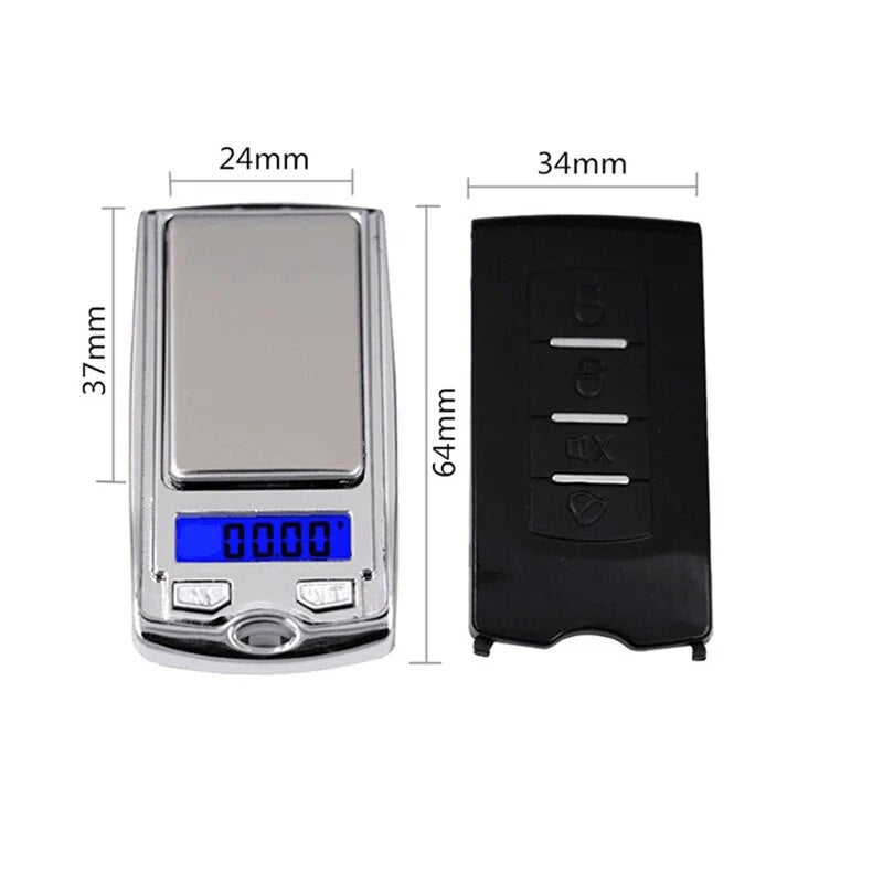 Portable Mini Digital Pocket Scales 200g/100g 0.01g for Gold Sterling Jewelry Gram Balance Weight Electronic Scales