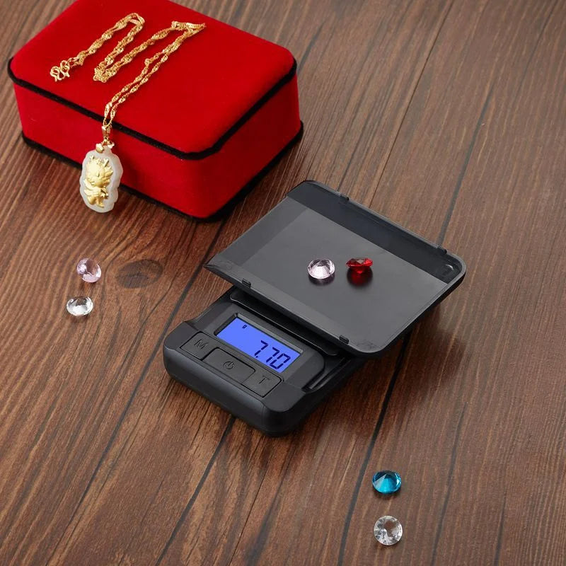 Accurate Electronic Jewelry Gram Scale Precision Scale Portable Calibration Function Ultra-clear Display