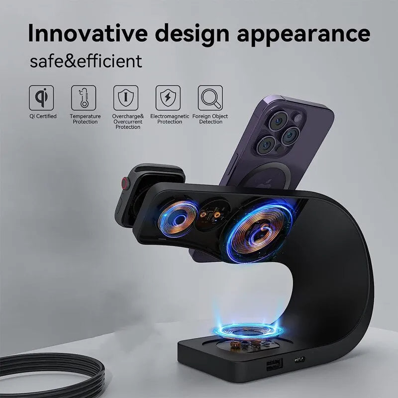 Magnetic Wireless Charger Stand 15W