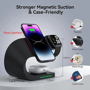 Magnetic Wireless Charger Stand 15W